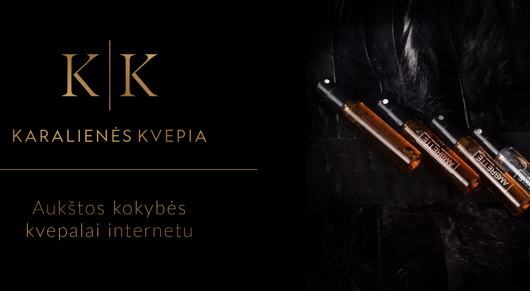 Nauja, aukštos kokybės kvepalų parduotuvė internetu!