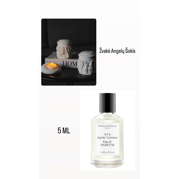 Žvakė Angelų Šokis + Thomas Kosmala No.4 Apres L'amour 5ML