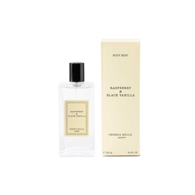 100ML Raspberry & Black Vanilla purškiklis ir kūno dulksna CERERIA MOLLA