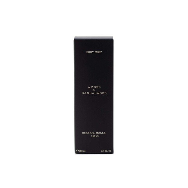  Amber & Sandalwood purškiklis ir kūno dulksna CERERIA MOLLA 100ML 1