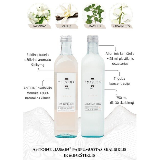 ANTOINE skalbiklis „Jasmin“ 750 ml 2