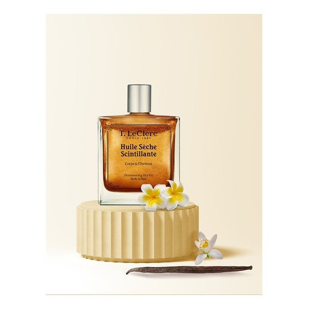 T.LECLERC rinkinys „Frangipanier“ (sausas aliejus + EDP 50+50 ml.) 1