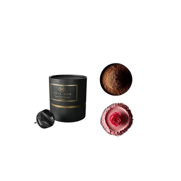 ELIA MOR automobilio kvapas + 2 vnt kvapnių plokštelių „Main Set Oudh Rose“ 2