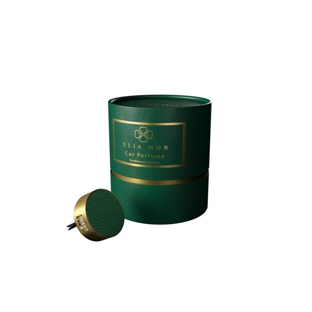ELIA MOR automobilio kvapas + 2 vnt kvapnių plokštelių „Main Set Sandalwood Jasmine“ 1
