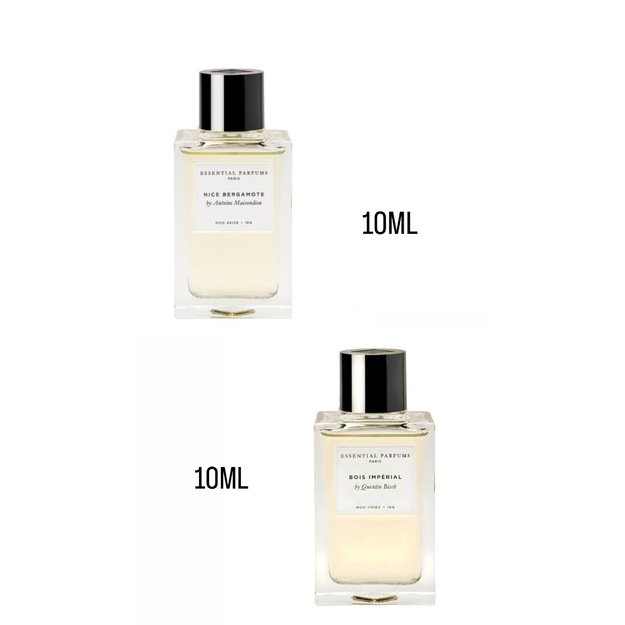 Essential Parfums Nice Bergamote 10ML + Essential Parfums Bois Imperial 10ML